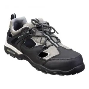 Safety&#x20;Sandal&#x20;S1P&#x20;2428&#x20;Melange&#x20;Black&#x2F;Grey&#x20;-&#x20;Bl&#xE5;kl&#xE4;der