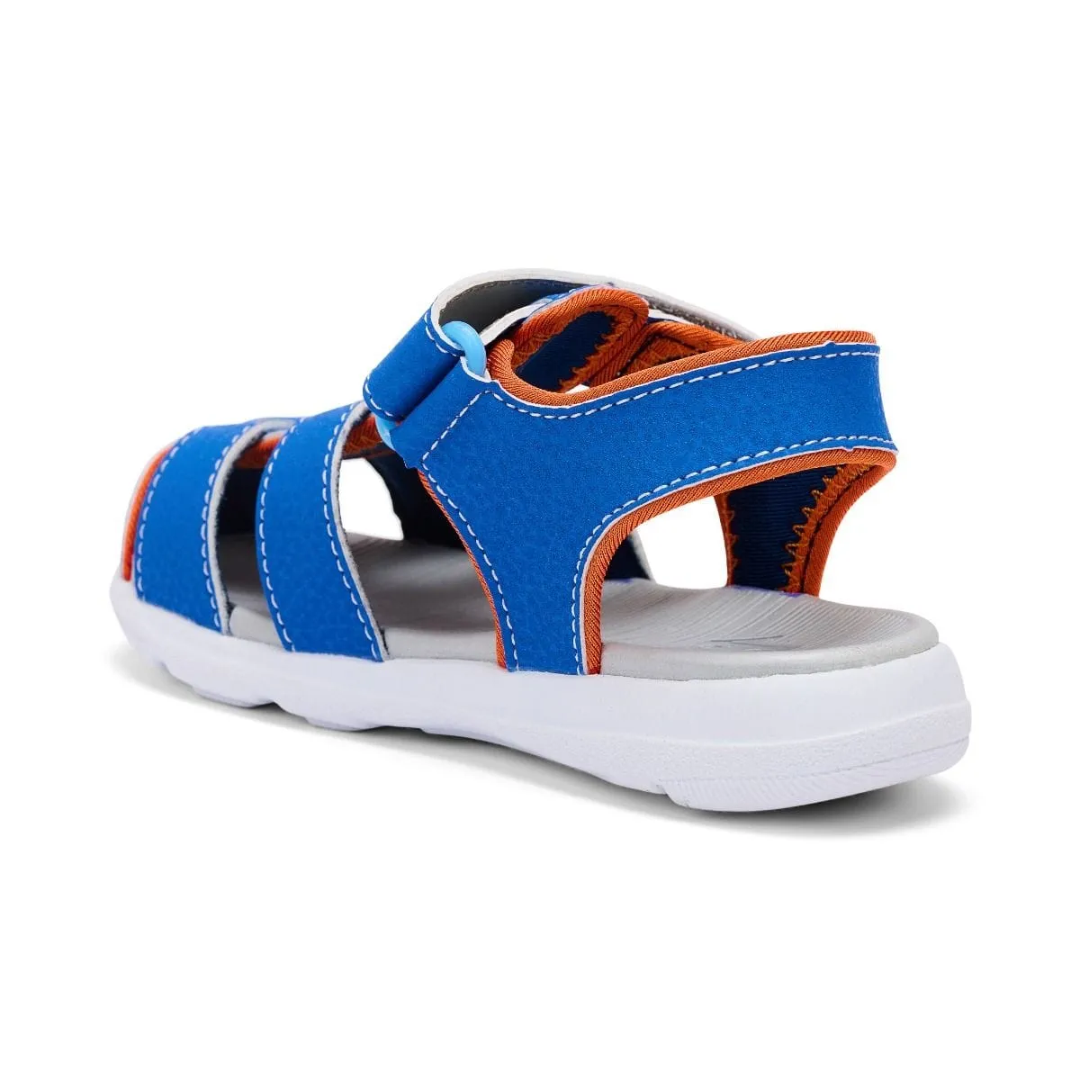 See Kai Run Boys Cyrus IV Flexirun Sandals - Blue/Orange