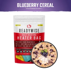 Self Heating Kit - Coconut Blueberry Multi-Grain Cereal   Snack