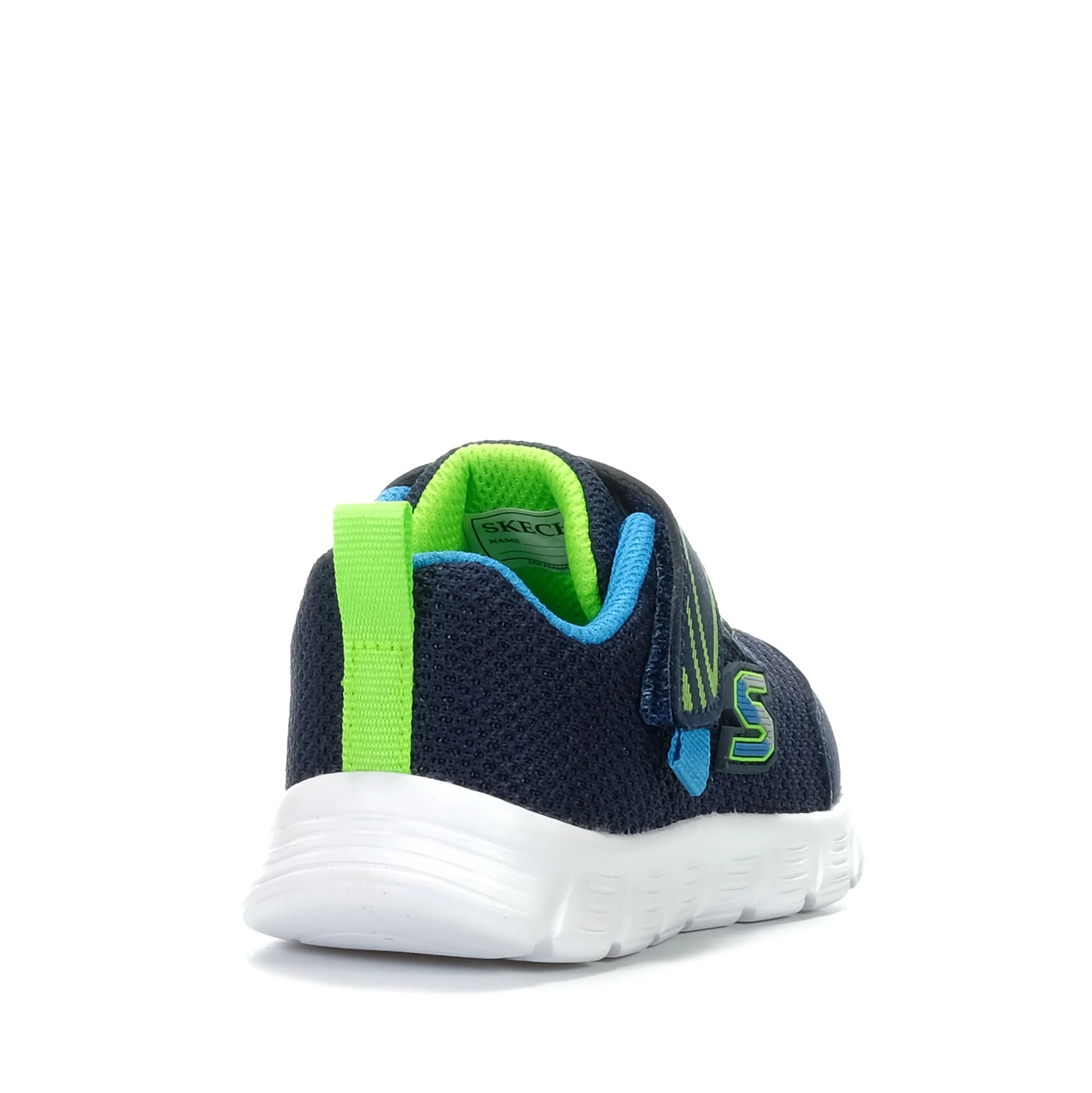 Skechers Comfy Flex - Mini Trainer 407305N Navy/Lime