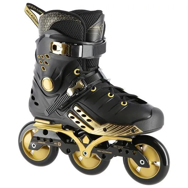 Slalom Skates Nils Extreme Na20006 Black-Gold Size. 35