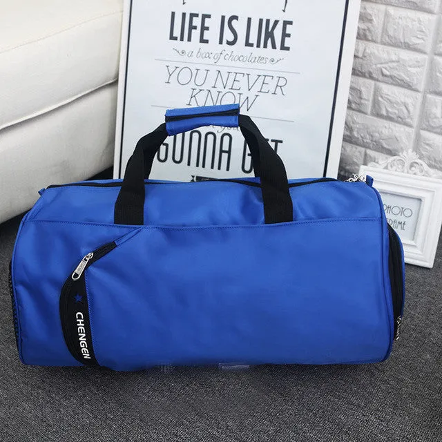 Sports Duffel Bag With Separate Space For Shoes