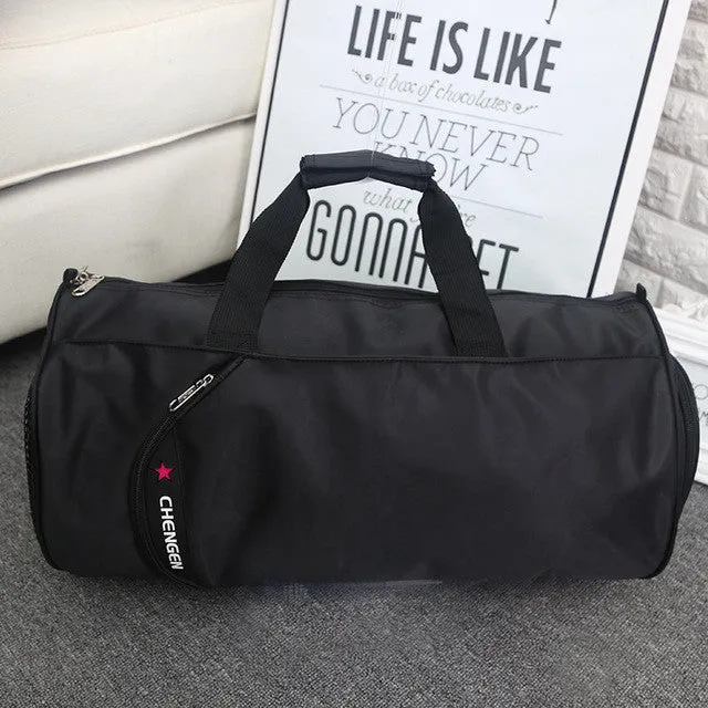 Sports Duffel Bag With Separate Space For Shoes