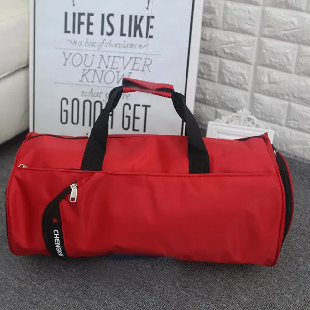 Sports Duffel Bag With Separate Space For Shoes