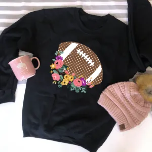 SPORTS LIFE (FALL 2022): Floral Football & Polkadots (SWEATSHIRT)