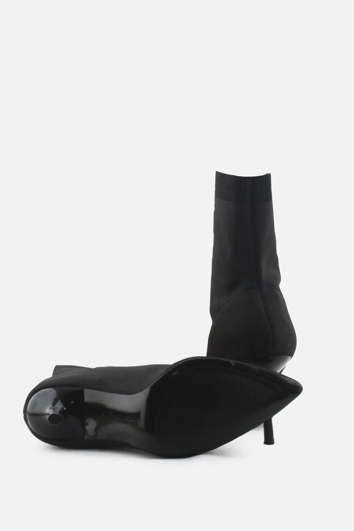 Stradivarius Stilettos Heels Sock Boots | Textile