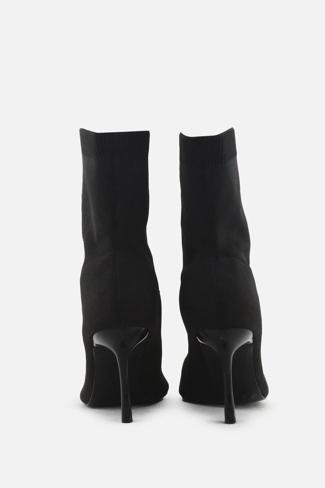 Stradivarius Stilettos Heels Sock Boots | Textile