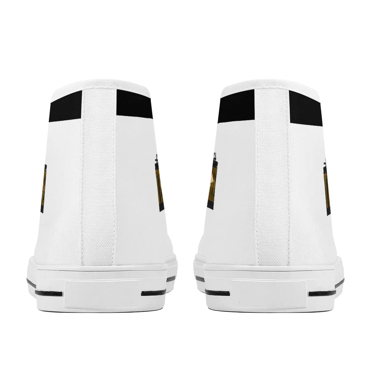 Straight Outta Tennessee 01 High Top Unisex Canvas Shoes