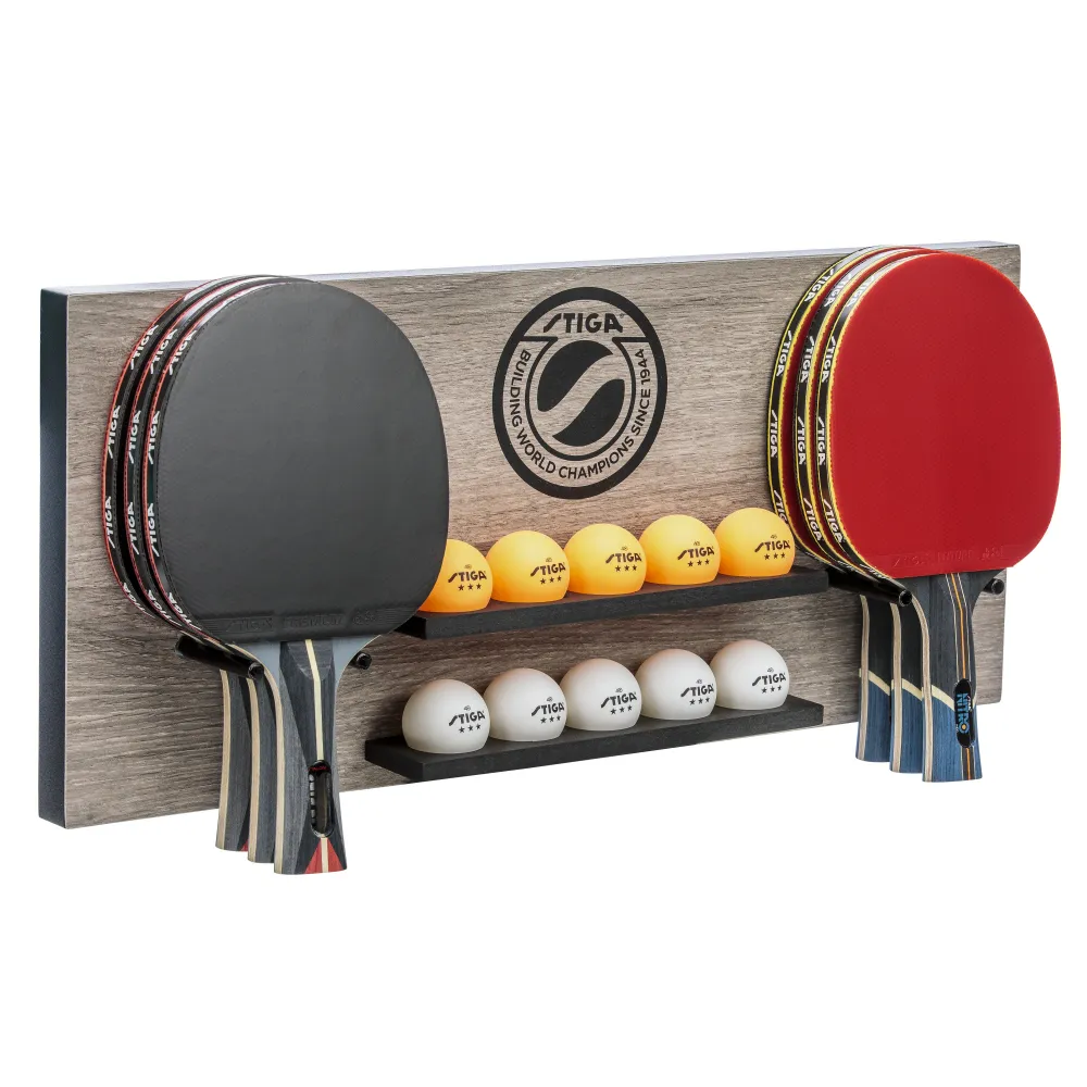 Table Tennis Storage Wall Rack