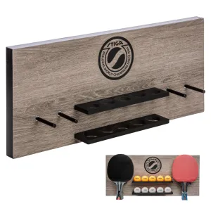 Table Tennis Storage Wall Rack