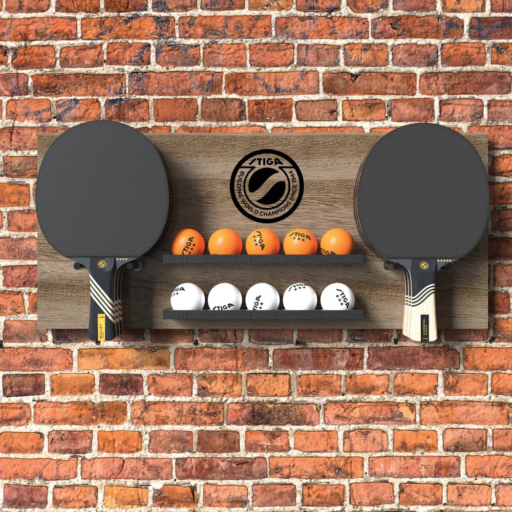 Table Tennis Storage Wall Rack