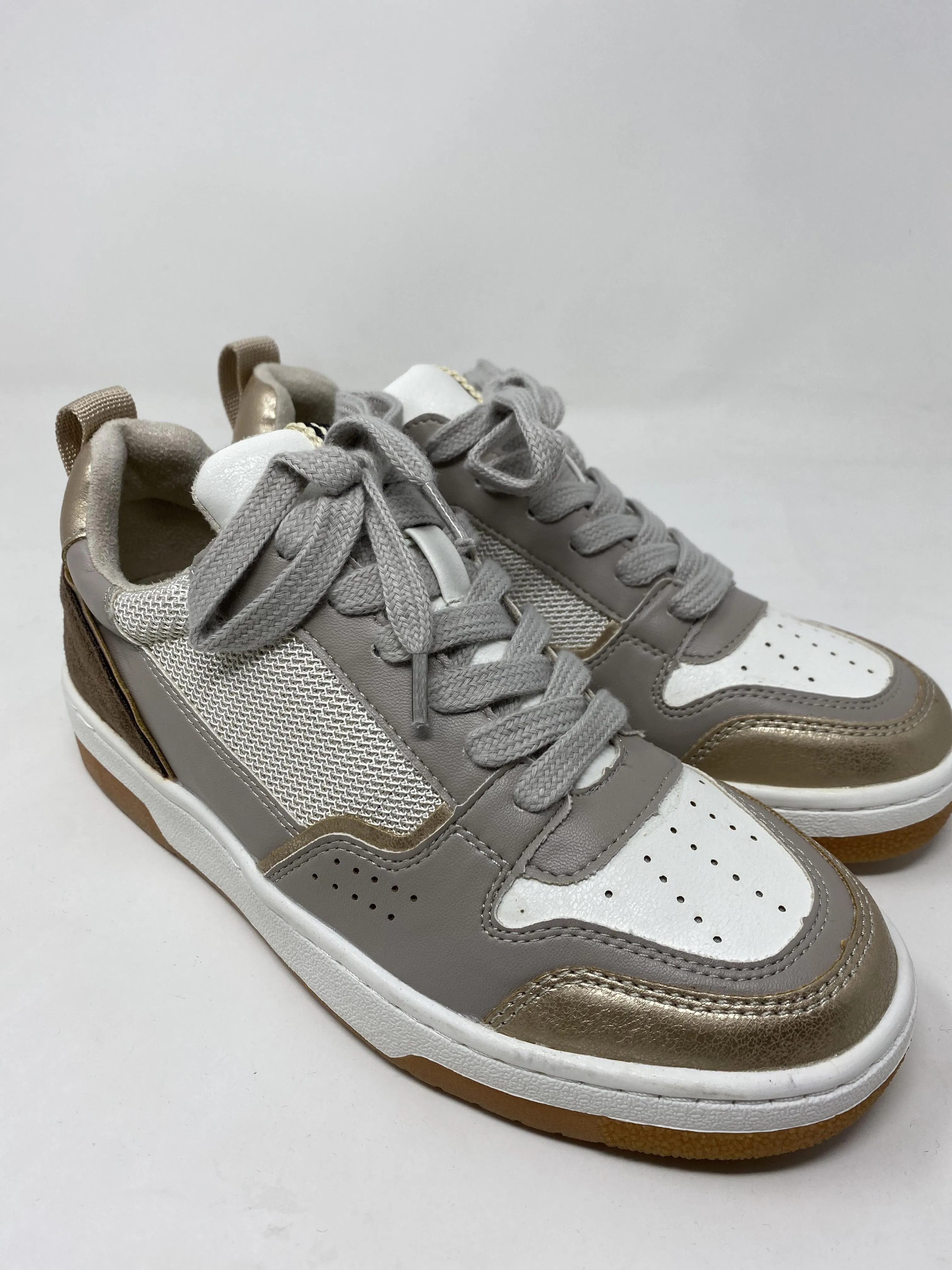 Taupe Suede Romi Sneakers