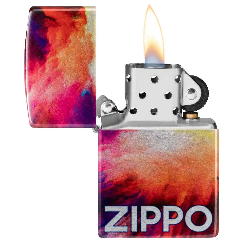 Tie Dye Zippo Design