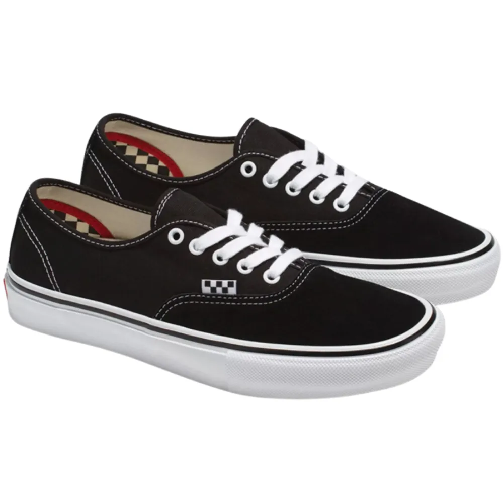 Tênis Vans Skate Authentic Pro Black White