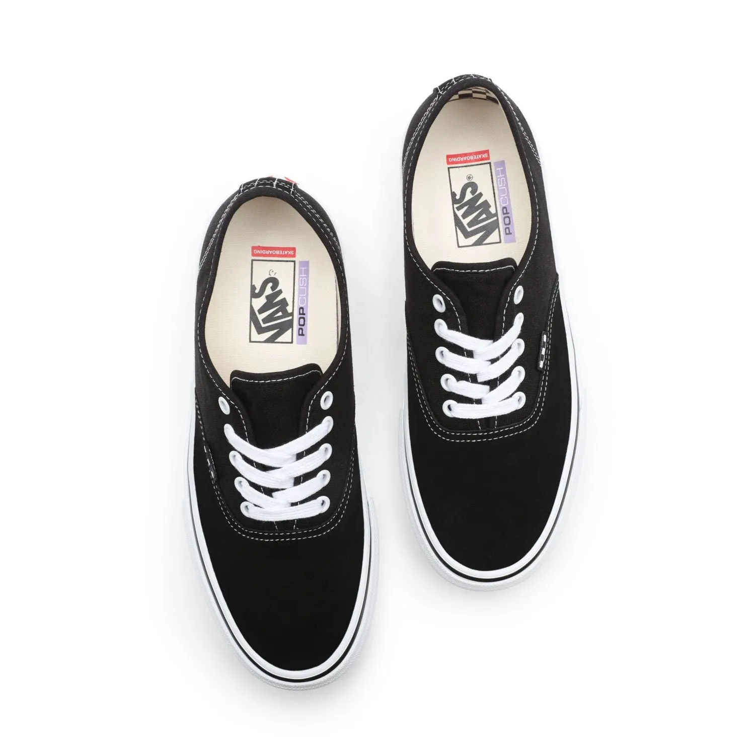 Tênis Vans Skate Authentic Pro Black White