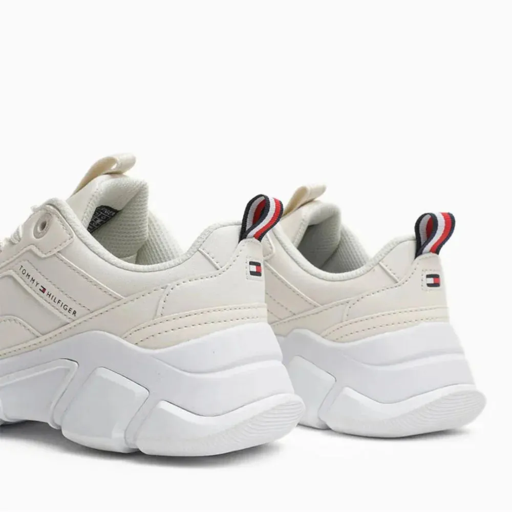 Tommy Hilfiger Chunky RWB Detail Sneaker FW0FW05575-OFFWHT