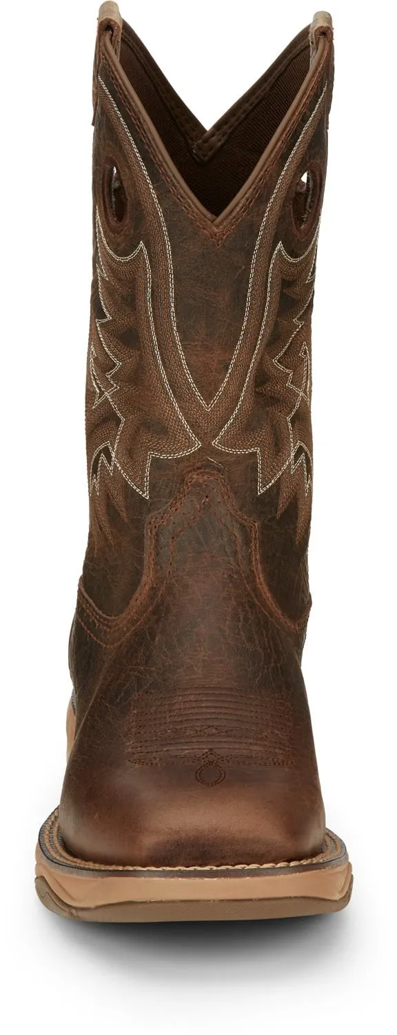 Tony Lama 11in 3R Mens Tumbleweed Rasp Leather Cowboy Boots