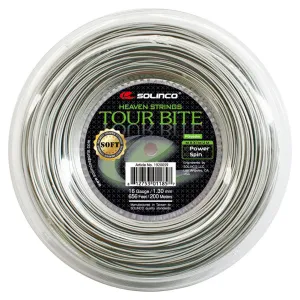 Tour Bite Soft Tennis String Reel Light Silver