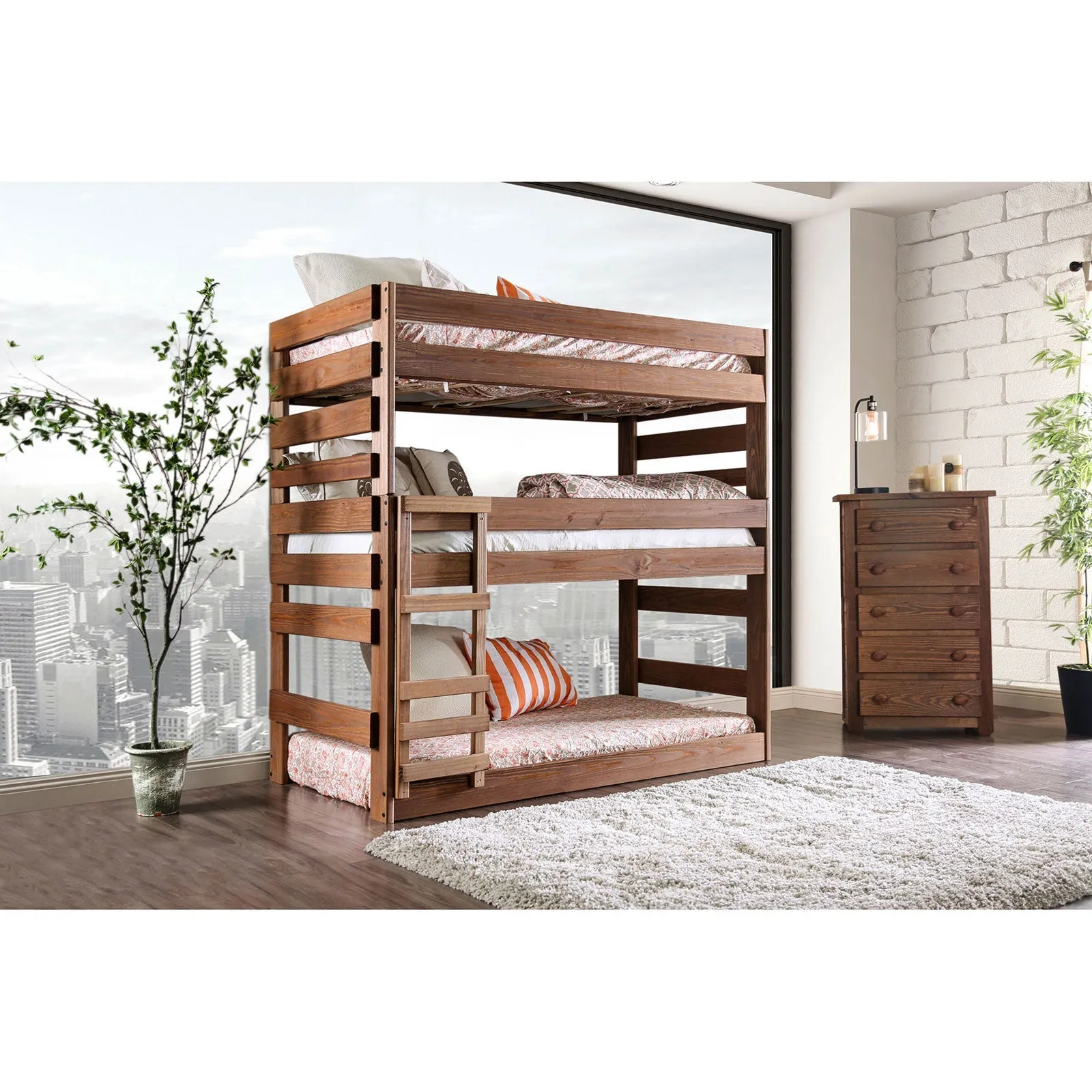 T/T/T Bed w/ 3 Slat Kits (*Mattress Ready)