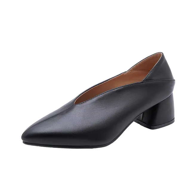 USS Shoes Janza Women's Black Pumps Shoes