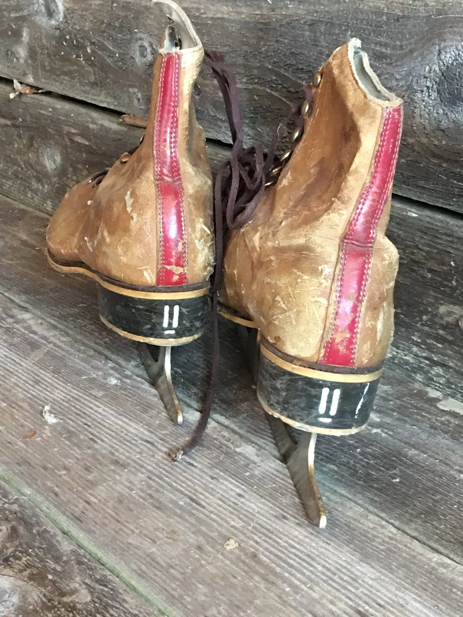 Vintage Leather Men's Figure Skates