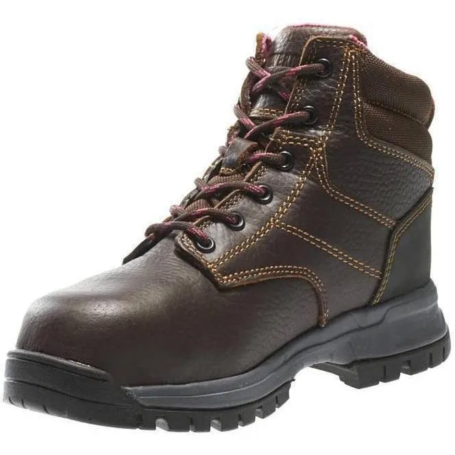 Wolverine Women's Piper 6" Comp Toe WP EH Work Boot - Brown - W10180