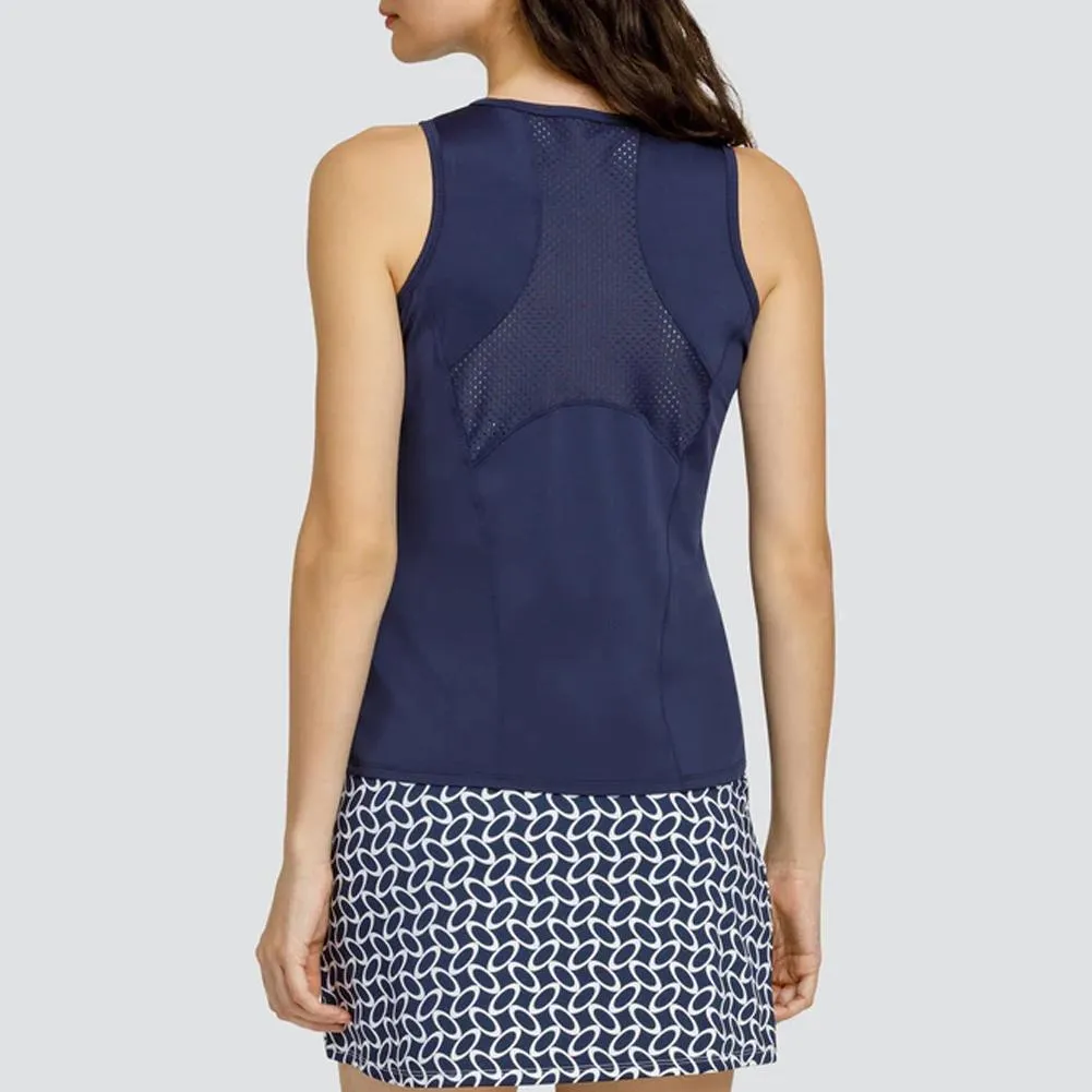 Women's Eudora Tennis Tank Navy Blue