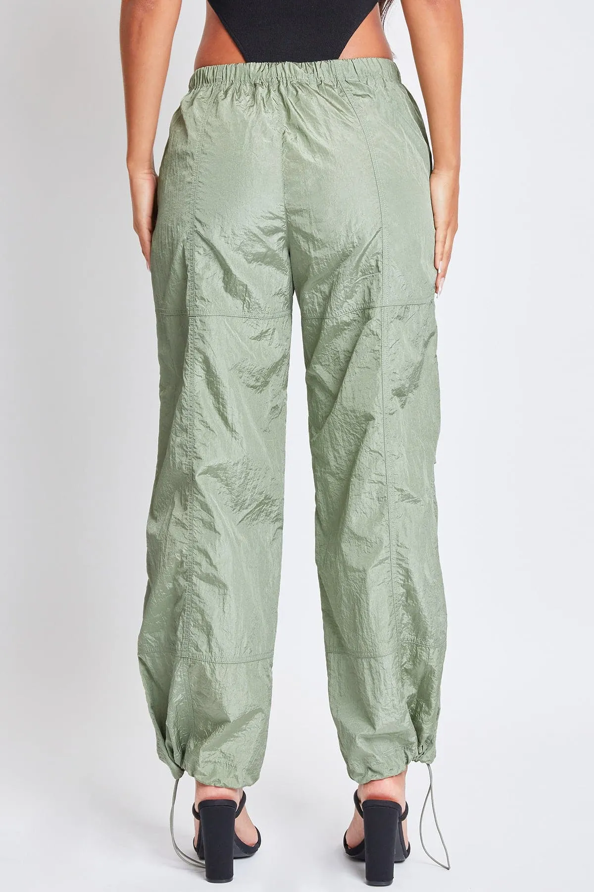 Women's Pull-On Nylon Parachute Pants