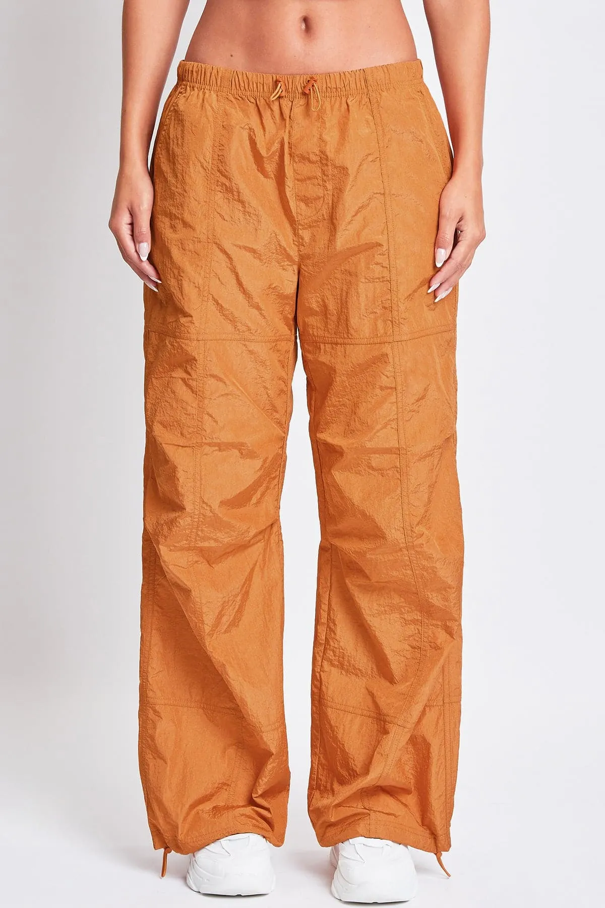 Women's Pull-On Nylon Parachute Pants