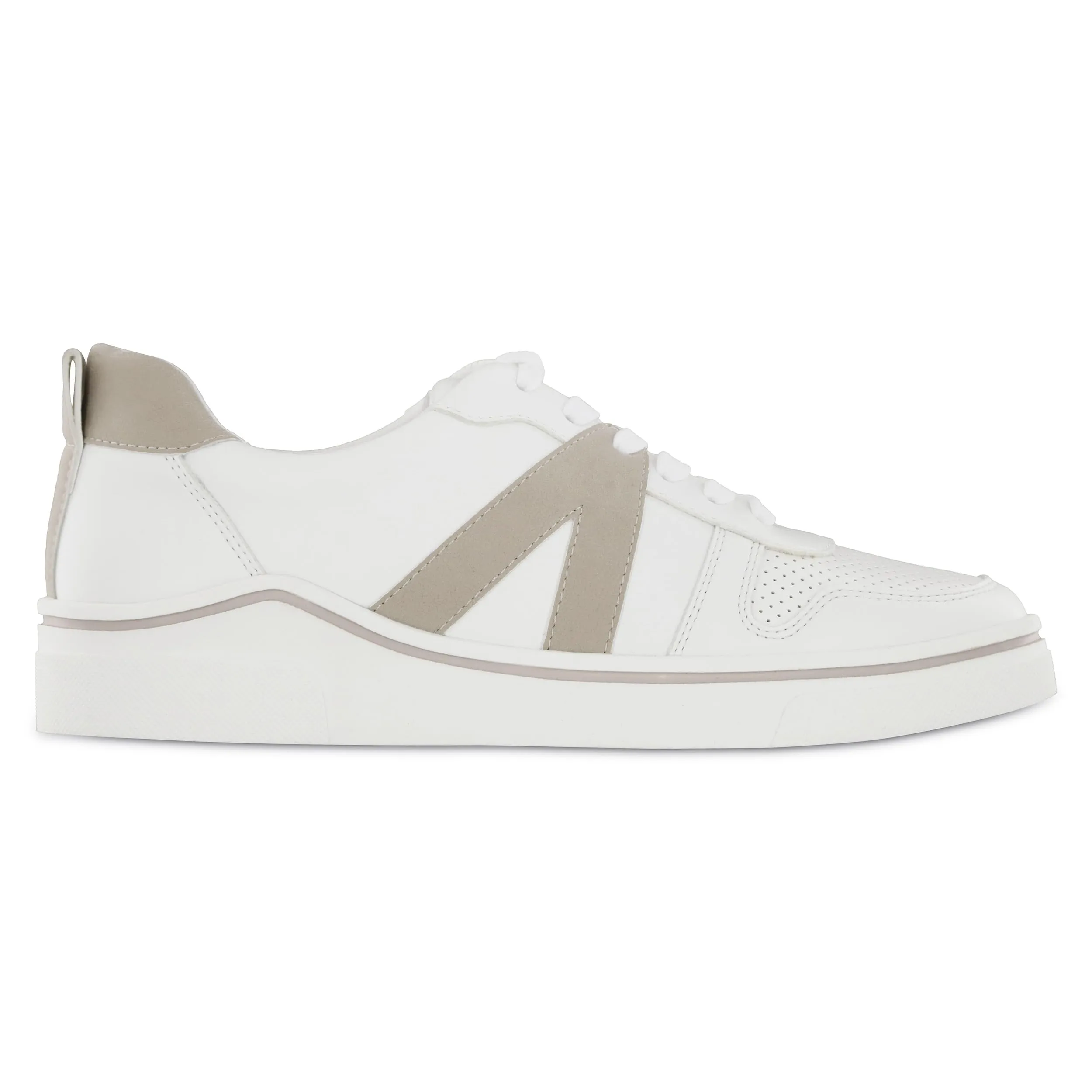 Women's Shoes MIA ALTA Platform Lace Up Sneakers MH1190 WHITE