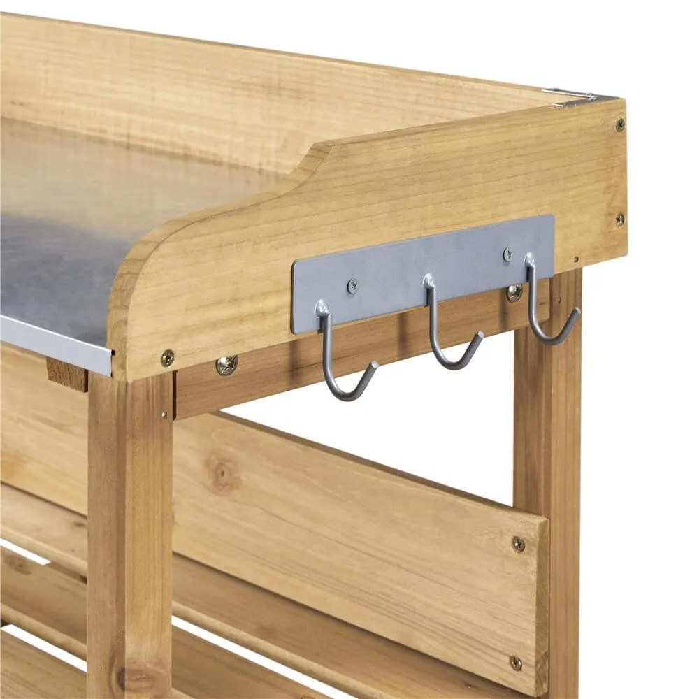 Yaheetech Firwood Potting Bench